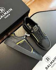 Balmain B Court Premium sneaker Black Gold