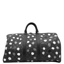 Louis Vuitton Keepall XYK eclipse Duffle new Black With Dust Bag