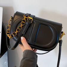 Christian Dior Signature Oval Camera Bag With OG Box & Dust Bag (Black)