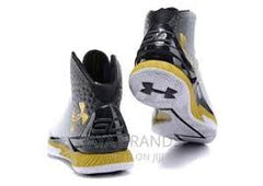 Under Armour Stephen Curry 1 Black White Gold Under Armour Stephen Curry 1 Black White Gold