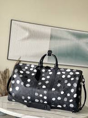 Louis Vuitton Keepall XYK eclipse Duffle new Black With Dust Bag