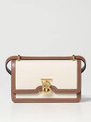 Burberry Horseferry Road Sling Bag With OG Box & Dust Bag & 2 Belts (Cloth Brown 80689141)
