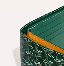 Goyard Grenelle Passport Holder Cover With OG Box & Dust Bag (804 Green)