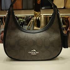 Coach Carmen Mini Crossbody In Signature Jacquard Coffee & Black With OG Box & Dust Bag (2750)