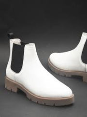 Zara Chelsea boots Grey Suede