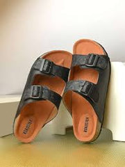 Birkenstock Arizona Slides Leather Black