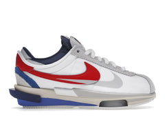 ZOOM CORTEZ SP SACAI WHITE UNIVERSITY RED