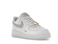 NIKE AIR FORCE 1 GREY GOLD MINI SWOOSH
