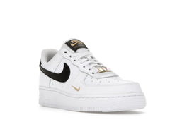 NIKE AIR FORCE 1 BLACK GOLD MINI SWOOSH