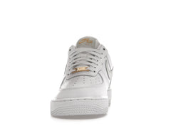 NIKE AIR FORCE 1 GREY GOLD MINI SWOOSH