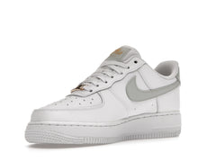 NIKE AIR FORCE 1 GREY GOLD MINI SWOOSH