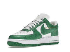 NIKE AIR FORCE 1 LOUIS VUITTON OFF-WHITE WHITE GREEN