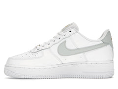 NIKE AIR FORCE 1 GREY GOLD MINI SWOOSH