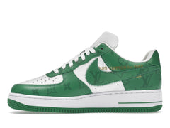 NIKE AIR FORCE 1 LOUIS VUITTON OFF-WHITE WHITE GREEN