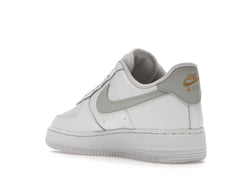 NIKE AIR FORCE 1 GREY GOLD MINI SWOOSH
