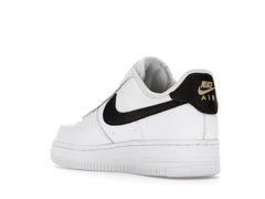 NIKE AIR FORCE 1 BLACK GOLD MINI SWOOSH