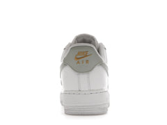 NIKE AIR FORCE 1 GREY GOLD MINI SWOOSH
