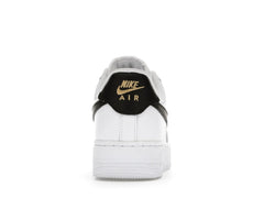 NIKE AIR FORCE 1 BLACK GOLD MINI SWOOSH