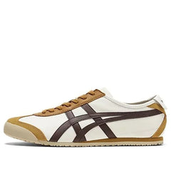 ONITSUKA TIGER SNEAKERS MEXICO 66 CREAM LICORICE BROWN