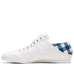 Onitsuka Tiger Mexico 66 Paraty Blue checks Slipon