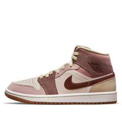 WMNs Nike Air Jordan 1 Mid ‰ÛÏ Dark Pony Smoky Mauve ‰
