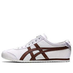 Onitsuka Tiger Mexico 66 White Reddish brown Slipon