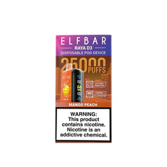 ELFBAAR RAYA D3 25000 PUFF Mango Peach
