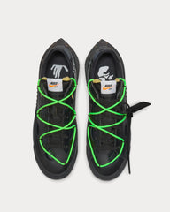 Nike x Off-White - Blazer Low Black and Electro Green Low Top Sneakers