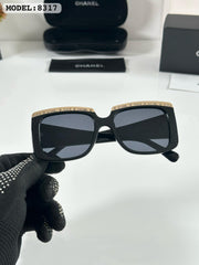 CHANEL WMNS 8317 GOLD BLACK