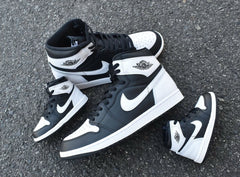 Nike Air jordan 1 High Og Black White semi Ua