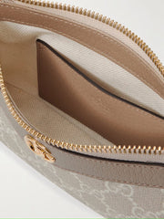 Gucci Ophidia Mini GG Canvas Chain Shoulder Bag With OG Box & Dust Bag 88333 Beige