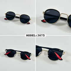 RAYBAN 3675 GOLD BLACK