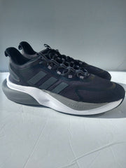 Adidas Mens AlphaBounce Black Grey Running Shoes