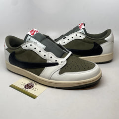 Travis Scott x Air Jordan 1 Low OG SP Medium Olive UA QUALITY