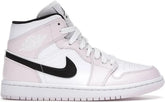 WMNs Nike Air Jordan 1 Mid ‰ÛÏBarely Rose‰