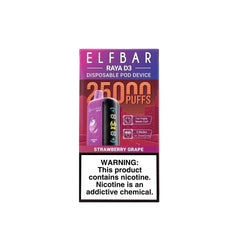 ELFBAAR RAYA D3 25000 Strawberry Grape