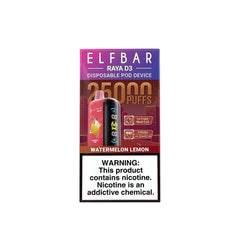ELFBAAR RAYA D3 25000 Watermelon Lemon