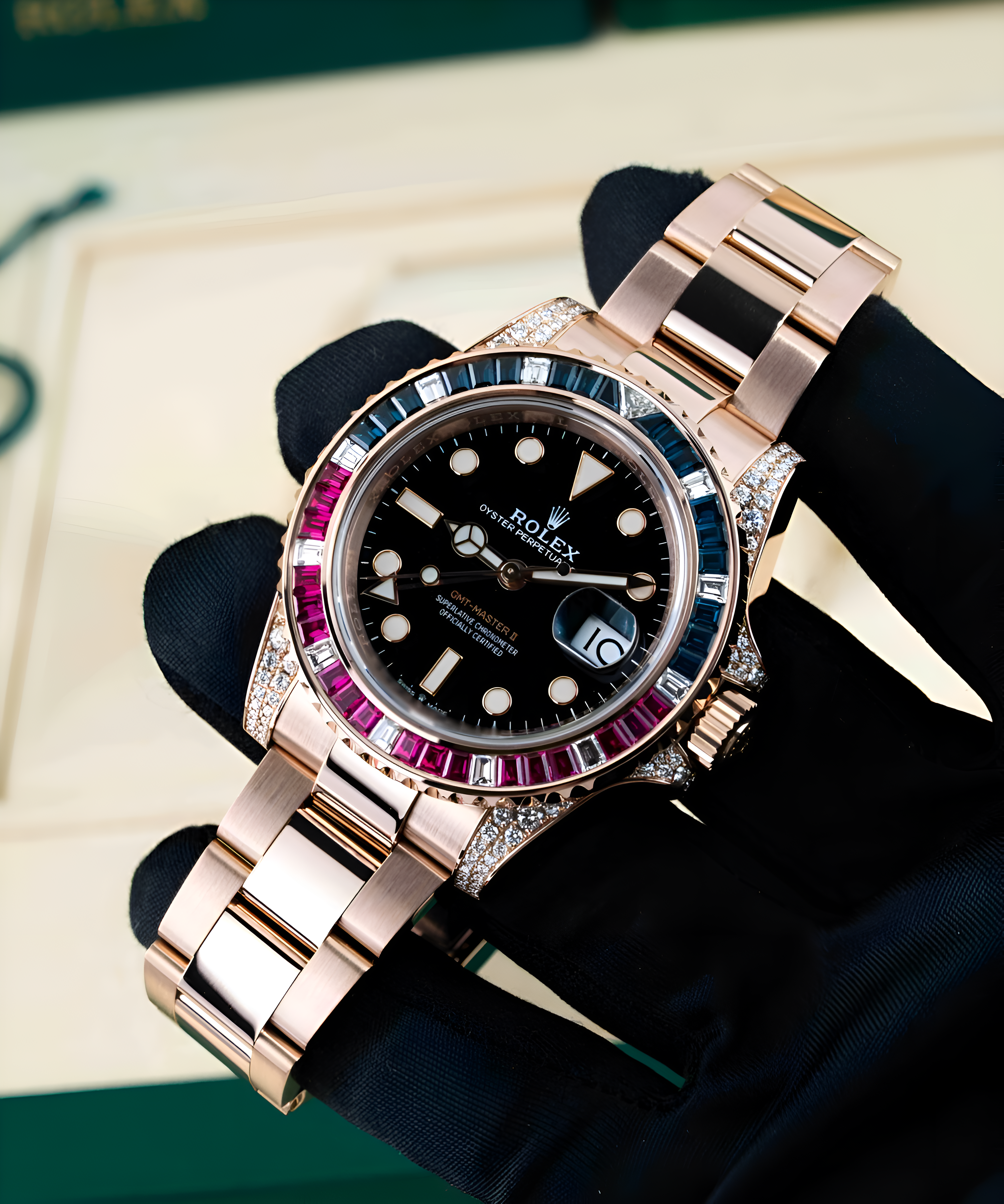 Rolex GMT Master II Diamond