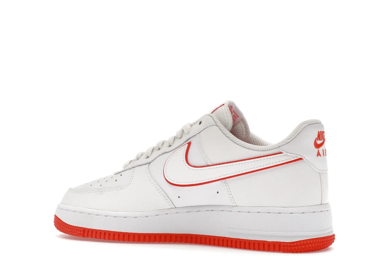 NIKE AIR FORCE 1 LOW WHITE RED