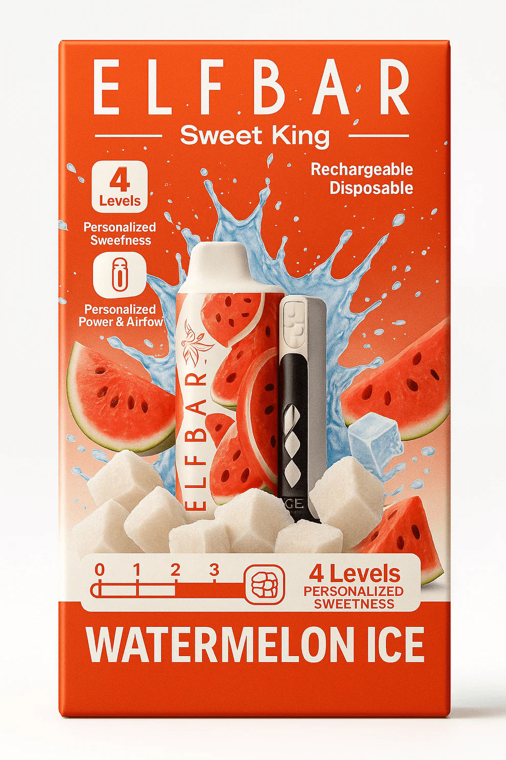 Elfbar sweet king new arrivals 30k puffs Watermelon ice