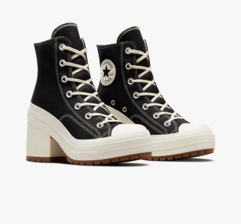 WMNs Converse Chuck 70 De Luxe Heel ‰ÛÏ Black ‰ÛÏ