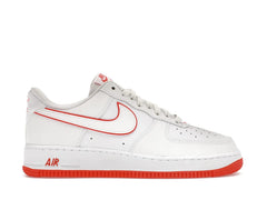 NIKE AIR FORCE 1 LOW WHITE RED