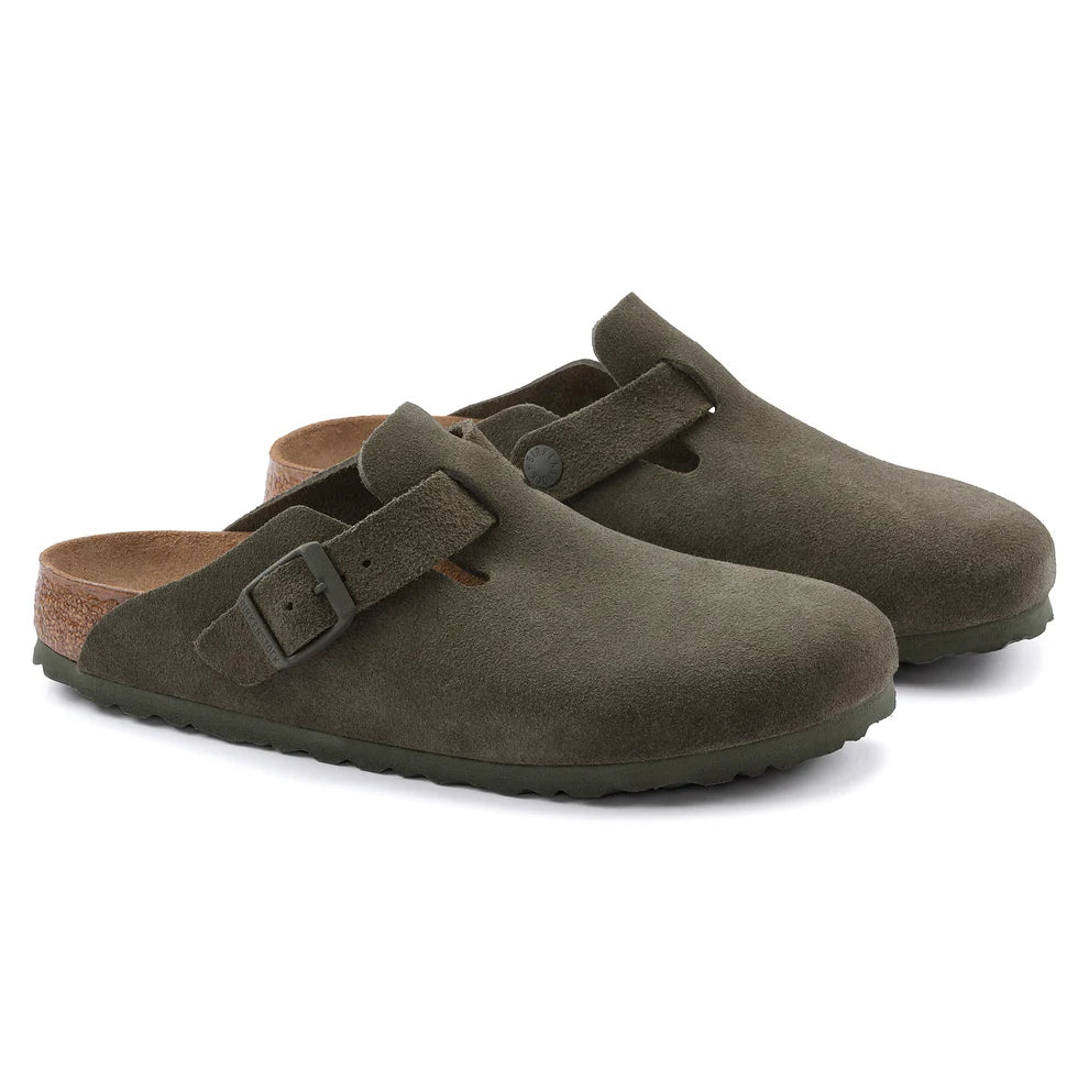 Birkenstock Boston Olive Green