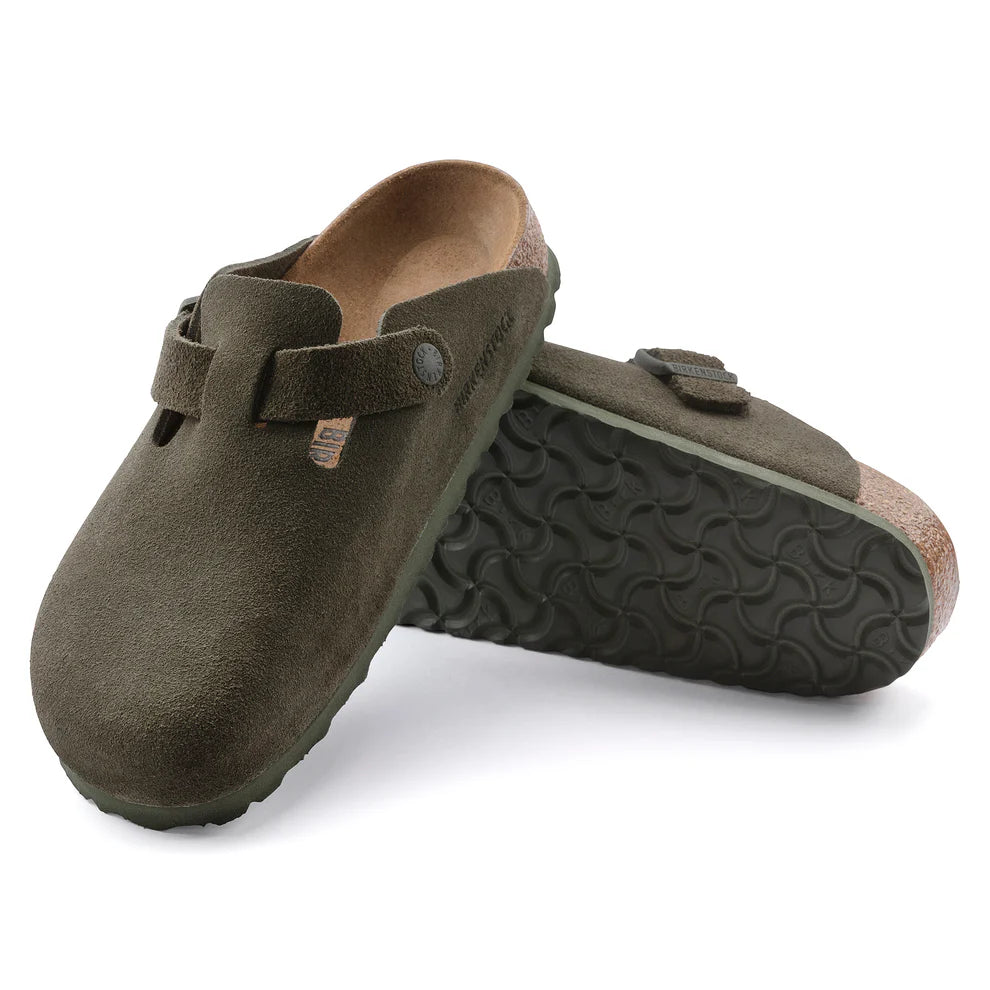 Birkenstock Boston Olive Green