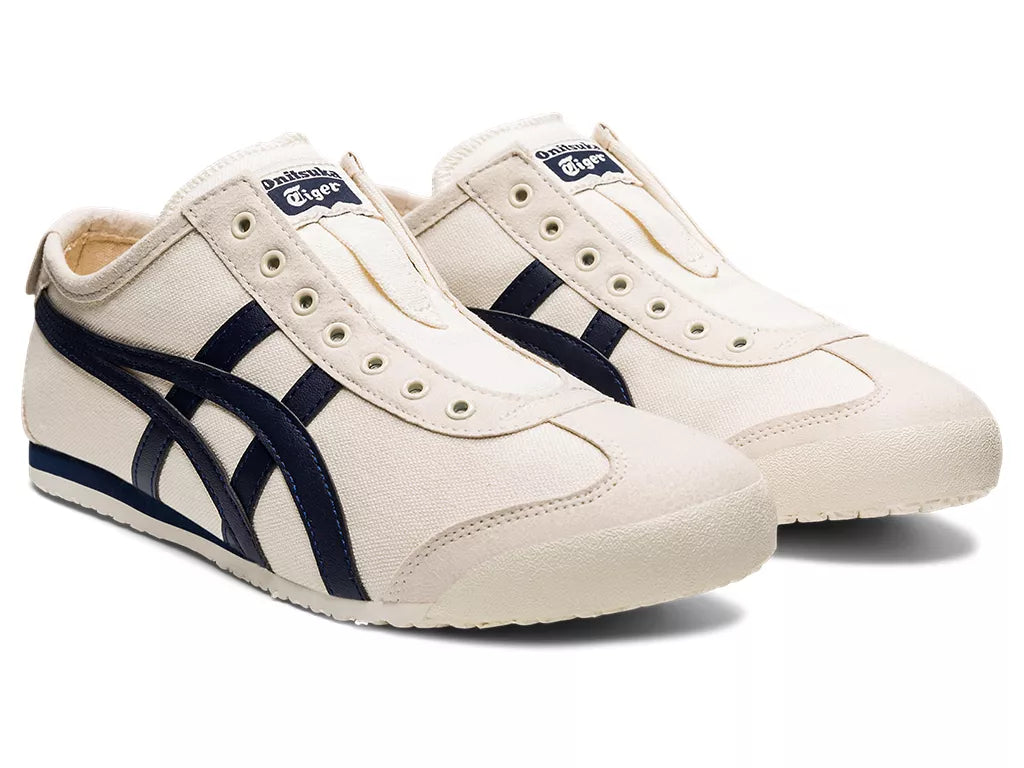 Onitsuka Tiger Mexico 66 Slip on White Black Lebrougesind