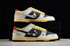STUSSY X SB DUNK LOW - BEIGE BLACK