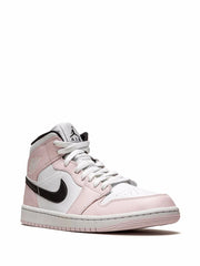 WMNs Nike Air Jordan Retro 1 Mid ‰ÛÏWhite/Pink‰۝