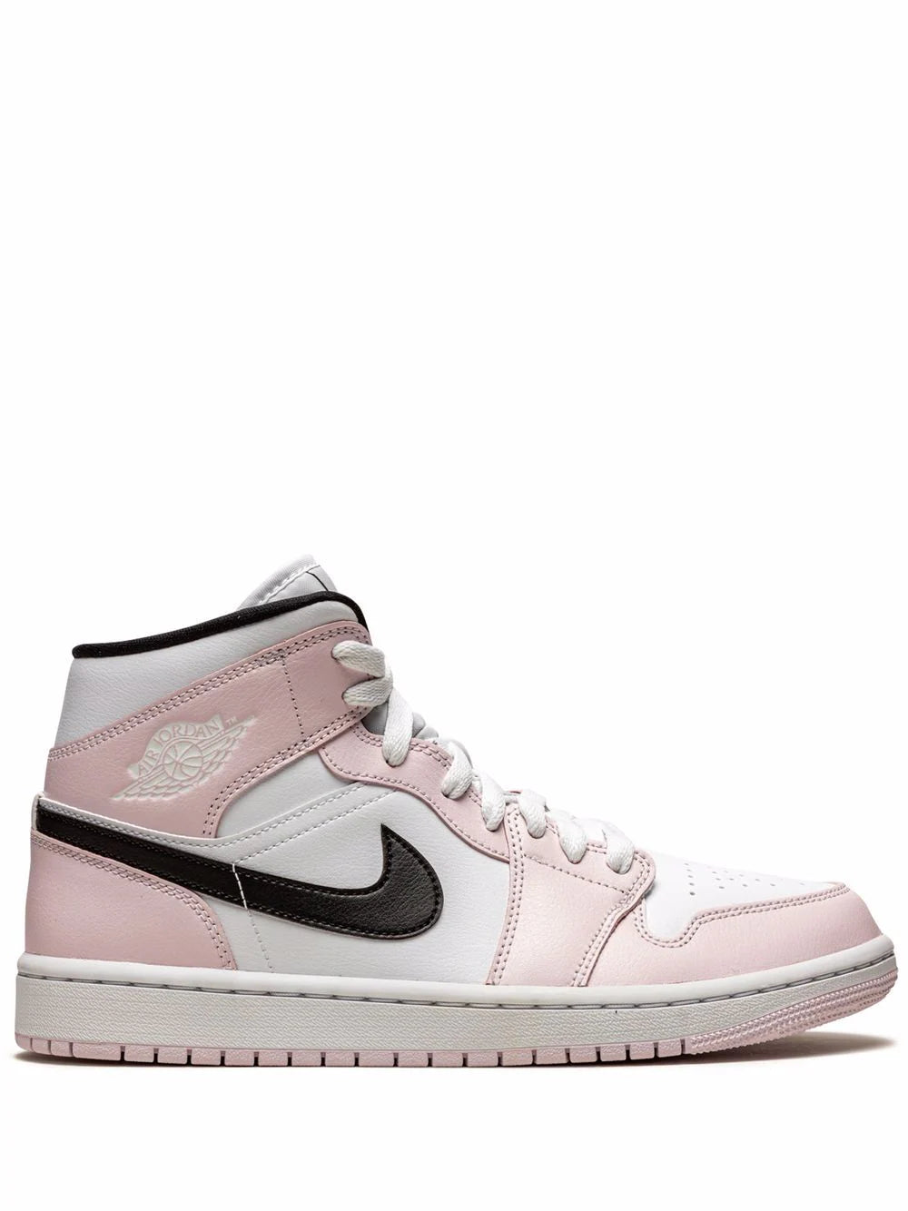 WMNs Nike Air Jordan Retro 1 Mid ‰ÛÏWhite/Pink‰۝