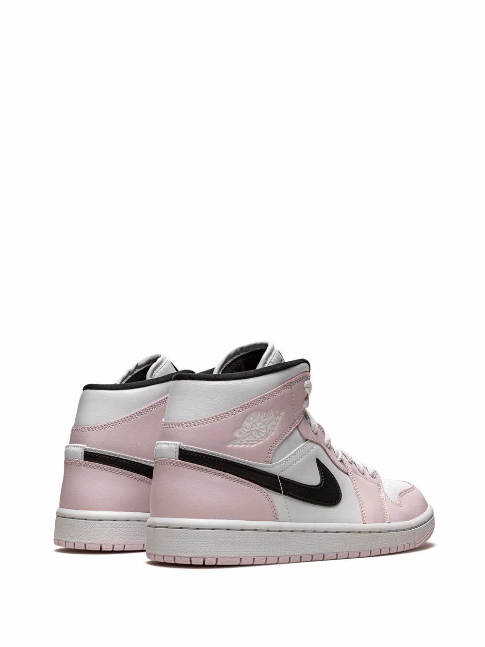 WMNs Nike Air Jordan Retro 1 Mid ‰ÛÏWhite/Pink‰۝