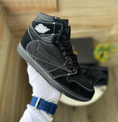 Nike Jordan 1 Retro Low OG SP TRAVIS SCOT Black Phantom